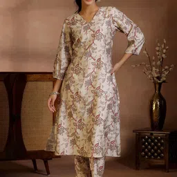 Libas Printed Tunic With Trousers Co-Ords-image-85