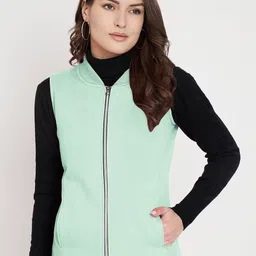 BRINNS Women Fleece Bomber Jacket-image-44