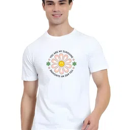 KaamBhari Graphic Printed Round Neck Pure Cotton T-shirt-picture-31