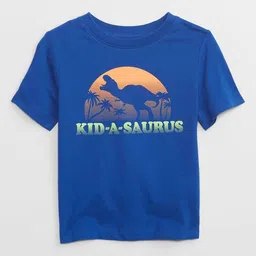GAP Boys Graphic Printed Round Neck Cotton T-shirt-58