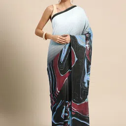 BUTA BUTI Abstract Printed Saree-picture-9