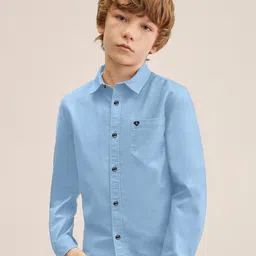 SKY PEARL Boys Comfort Opaque Casual Shirt-picture-36