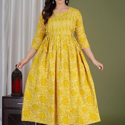MURLI KURTI Women Printed Thread Work Anarkali Kurta-image-87