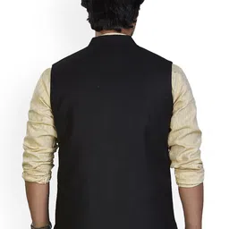 Authentics Woven Nehru Jackets image 4