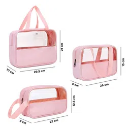 NFI essentials Pack Of 3Makeup Pouch image 2