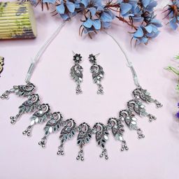 VATSALYA creation Women Black Jewellery Set-image-69