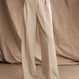 Chemistry Women Relaxed High-Rise Trousers-image-48