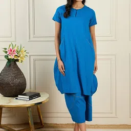 STADO Embroidered Tunic With Trousers Co-Ords-picture-31