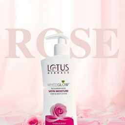 Lotus Herbals WhiteGlow Set Of 2 Bulgarian Rose Hand & Body Lotion- 270ml Each image 1