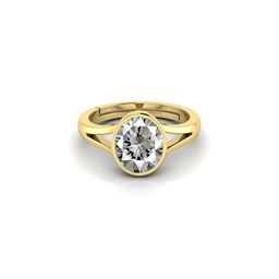 GenZcomplex Brass Zircon Finger Ring-image-42