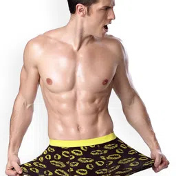 PANTEAZY Men Printed Basic Briefs VANumber:KEV-SM04-LIPP-BR-S-Y image 1