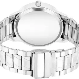 ismart Chronograph Pattern Unique Dial Design Fancy Stainless Steel Belt Analog Watch - For Men G-25 image 4