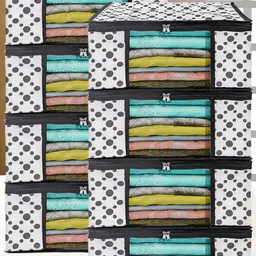 AMAK INC Black Fabric Multi-Utility Wardrobe Organisers-picture-18