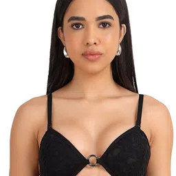 SELFCARE Abstract Bra Half Coverage Lightly Padded image 5