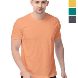 COLOR CAPITAL Unisex Pack Of 4 Cotton T-Shirts-image-82