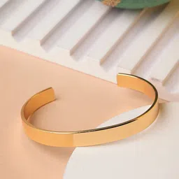 Anouk Men Gold-Plated Stainless Steel Cuff Bracelet-image-60