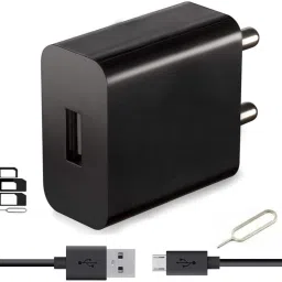 Wall Charger Accessory Combo for Xiaomi Redmi 6A Plus, Samsung Galaxy A7 (2018) / A 7, Realme 3i, Samsung Galaxy A10, Samsung Galaxy On8, Samsung Galaxy On5, Alcatel 3T 10, Samsung Galaxy J6+ / J 6 Plus, Xiaomi Redmi 4, realme 1, realme 2, realme 2 pro, realme 3, realme 3 pro, realme 3i, realme 4, realme 5, realme c1 2019, realme c1, realme c2, realme u1, Xiaomi Redmi Note 4, Xiaomi Redmi Note 5 Pro, Realme C15 / C 15, Asus Zenfone Max Pro M1, Oppo F11 Pro, Samsung Galaxy A7, Samsung Galaxy A7 Duos Charger 1 metre usb cable (white)-6