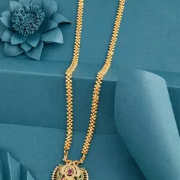 Princy Enterprise Gold-Plated Brass Necklace-image-72