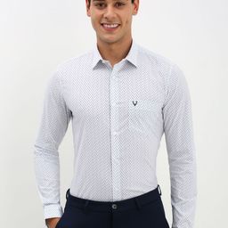Allen Solly Men Slim Fit Micro Ditsy Printed Formal Shirt-image-84