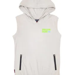 Gini and Jony Boys Printed Hooded Extended Sleeves T-shirt-image-17