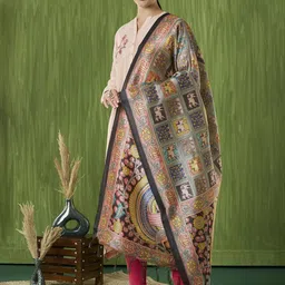 Dupatta Bazaar Ethnic Motifs Printed Dupatta image 2