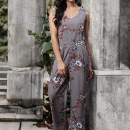 Deewa Women Printed Sleeveless Basic Jumpsuit-picture-30