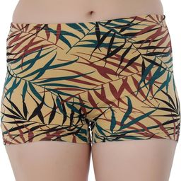 Womens Cotton Printed Mid Rise Boy Short Panty - SN3855-image-79