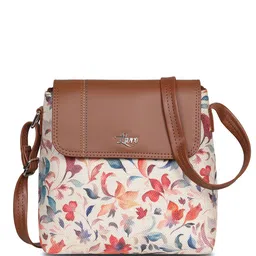 LIVRO Floral Structured Sling Bag-20