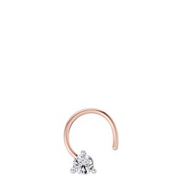 Sparkles Lab Grown Diamond 0.04 Carat Round Shape Soilitaire Diamond Nose Pin-picture-0
