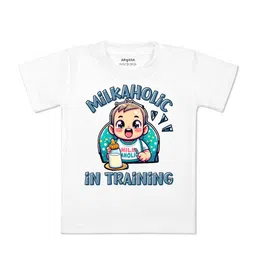 Arvesa Kids Graphic Printed Round Neck Cotton T-shirt-picture-3