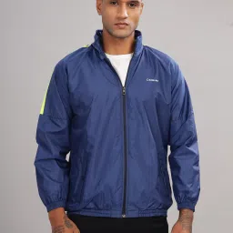 Dollar Polyster Colorblock Men Wind Cheater-image-87