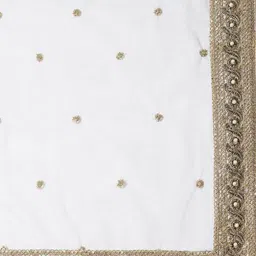 FABPIXEL Printed Sequinned Semi-Stitched Lehenga & Unstitched Blouse With Dupatta image 4