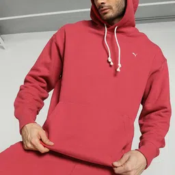 Puma MMQ Men Solid Cotton Relaxed-Fit Hoodie-picture-52