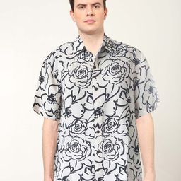 IKRASS Men Floral Printed Casual Shirt-image-89