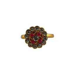 Vidhya Kangan Women Multi-Colored Adjustable Ethnic Finger Ring-13