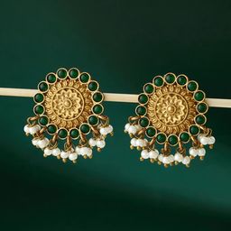 Fabindia Women Contemporary Studs Earrings-image-75