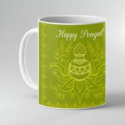 Keviv White & Green Text or Slogans Printed Ceramic Glossy Mugs Set of Cups and Mugs-image-44