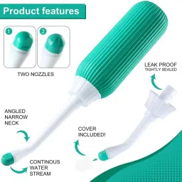 Portable bidet, Jet Spray for Toilet | Retractable, 2 angled Nozzles DN250 Bidet Nozzle-image-95