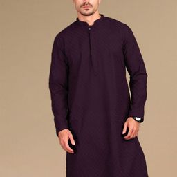 Sanwara Floral Embroidered Chikankari Mandarin Collar Straight Kurta-image-93