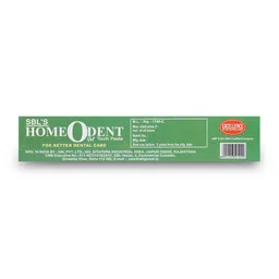 SBL Set Of 3 Homeodent Gel Tooth Paste - 100 g Each - Saunf Flavor image 5