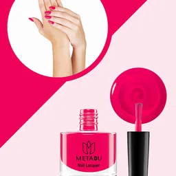 METABU Long Lasting Nail Lacquer - 8 ml - Ruby 05 image 4