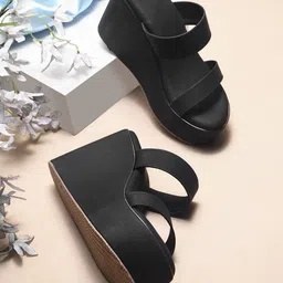 Try Me Party Wedge Sandals-26