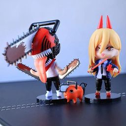 AUGEN Set Of 6 Chainsaw Man Action Figures image 5