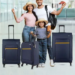 Timus Set Of 3 Nexon Soft-Sided Trolley Bag-16