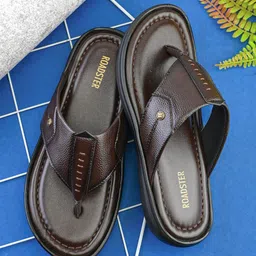 The Roadster Lifestyle Co Men T-Strap Comfort Sandals-image-73