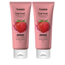 Twasa Set Of 2 Fruit Wash With Exotic Lychee & Strawberry- 100 ml Each-3