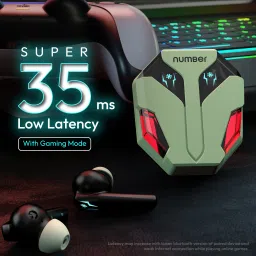 number Super Buds Pro GT99 Dual Pair, 4 Mic ENC Gaming RGB TWS,35ms Latency,50H Battery Bluetooth Headset image 5