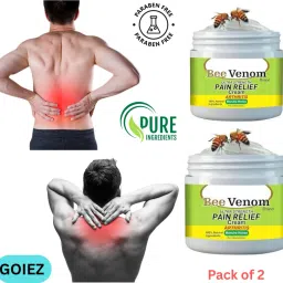 Bee Venom Cream For Natural Relief From Body Pain (pack Of 2) Cream-image-39