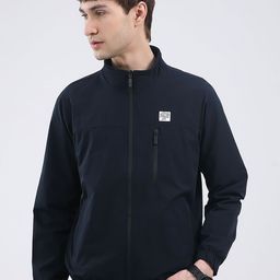 rock.it Mock Collar Long Sleeves Lightweight Bomber Jacket-image-63