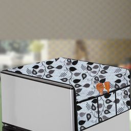 The Furnishing Tree Grey Plastic Refrigerator Cover-image-94